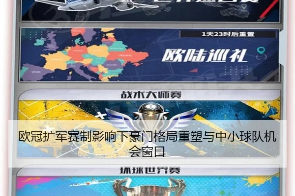 欧冠扩军赛制影响下豪门格局重塑与中小球队机会窗口（kaiyun）